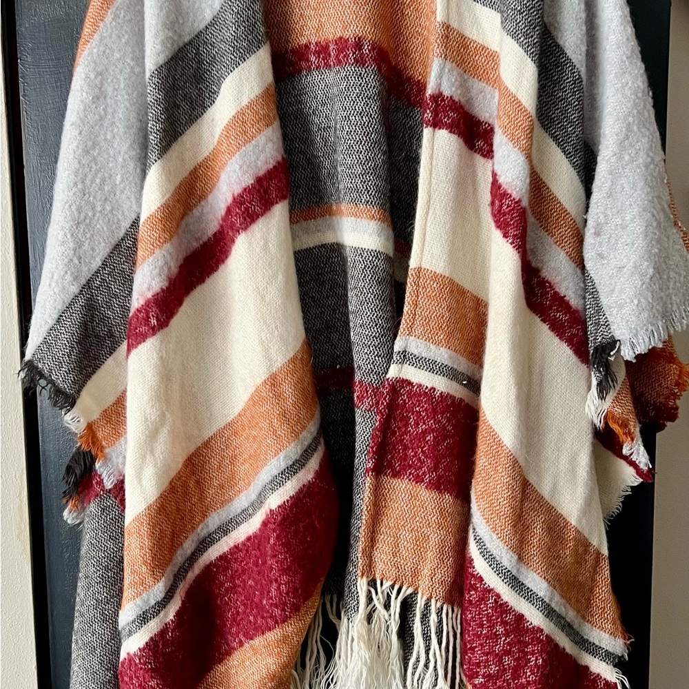Striped Multicolor Shawl